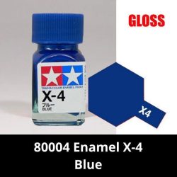 80004 Enamel X-4 Blue - Sơn Mô Hình Tamiya 2 Gundam