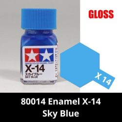 80014 Enamel X-14 Sky Blue - Sơn Mô Hình Tamiya 2 Gundam
