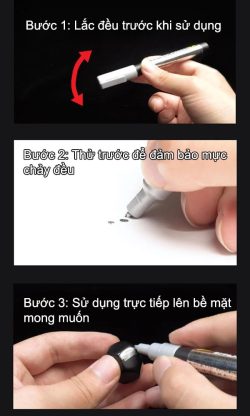 Bút Tô Màu Gundam Marker Ex Xgm100 - Plated Silver 3 Gundam