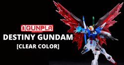 Zgmf-X42S Destiny Gundam (Clear Color) (Hgce - 1/144) 3 Gundam