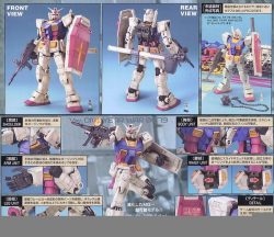 Rx-78-2 Gundam Ver. One Year War 0079 (Mg - 1/100) - Mô Hình Gunpla Chính Hãng Bandai 5 Gundam