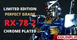 Rx-78-2 Gundam Chrome Plated Version (Pg - 1/60) - Mô Hình Gundam Chính Hãng Bandai 2 Gundam