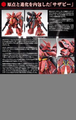 Sazabi Ver. Ka (Mg - 1/100) 5 Gundam