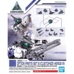 Option Parts Set 7 Customize Heads B - 30Mm 1/144 16 Gundam