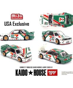 BMW M3 Kaido Works Larry Chen V1 #217 Mini GT 7-Eleven