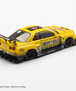 Alternative view of Nissan LB-ER34 Super Silhouette SKYLINE Sport Yellow