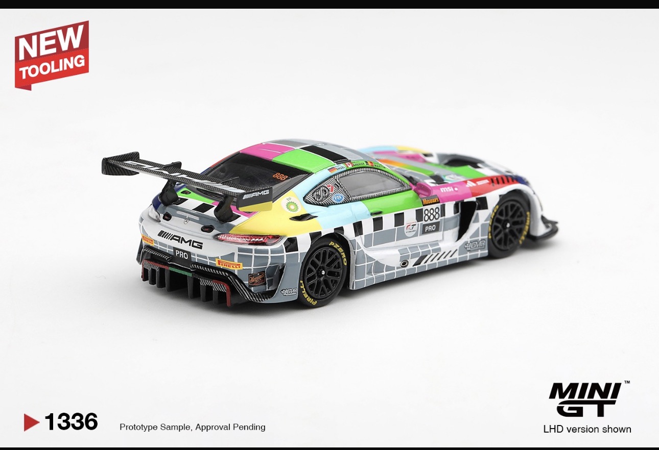 Mercedes-AMG GT3 #888 Mercedes-AMG Team GMR Meguiar´s Bathurst 12 Hour 2025 MGT01336-L - Ảnh 3