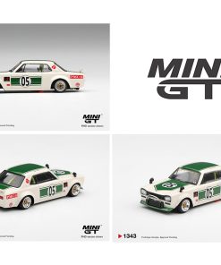 Nissan Skyline LB-WORKS "HAKOSUKA" White / Green | MGT01343