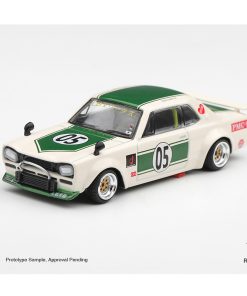 Alternative view of Nissan Skyline LB-WORKS "HAKOSUKA" White / Green | MGT01343