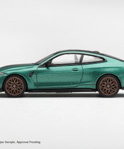 Alternative view of BMW M4 CS Frozen Isle of Man Green Metallic
