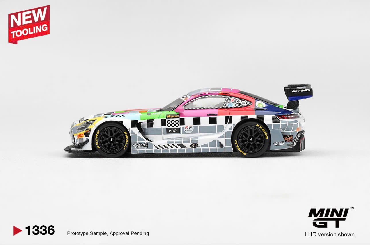 Mercedes-AMG GT3 #888 Mercedes-AMG Team GMR Meguiar´s Bathurst 12 Hour 2025 MGT01336-L - Ảnh 2
